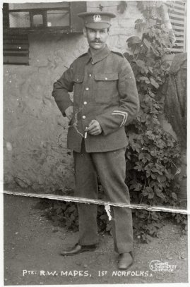 Private R W Mapes 1st Norfolks (2)